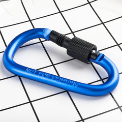 6pcs Durable Carabiner Clips for Outdoor Activities