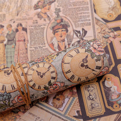 10 Sheets Large Women's Life Paper Stickers for Kids DIY Projects & Journals