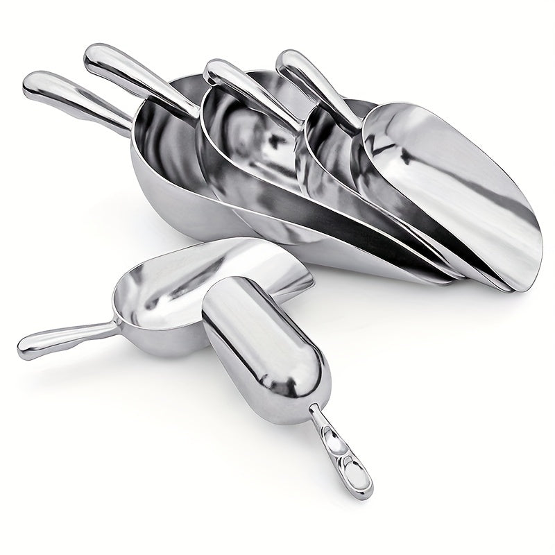 Aluminum Alloy Ice Scoop Kitchen Shovel Tea Flour Coffee Bean Food Scooper