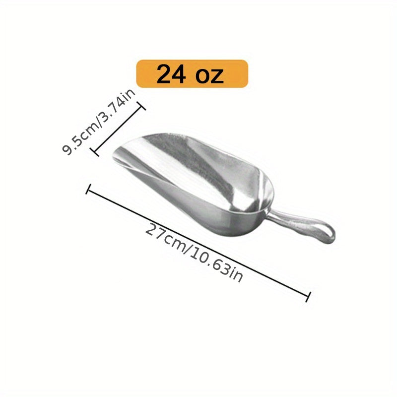 Aluminum Alloy Ice Scoop Kitchen Shovel Tea Flour Coffee Bean Food Scooper