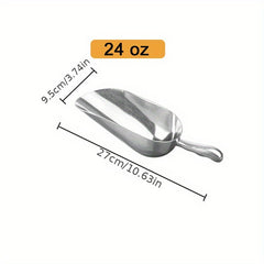 Aluminum Alloy Ice Scoop Kitchen Shovel Tea Flour Coffee Bean Food Scooper