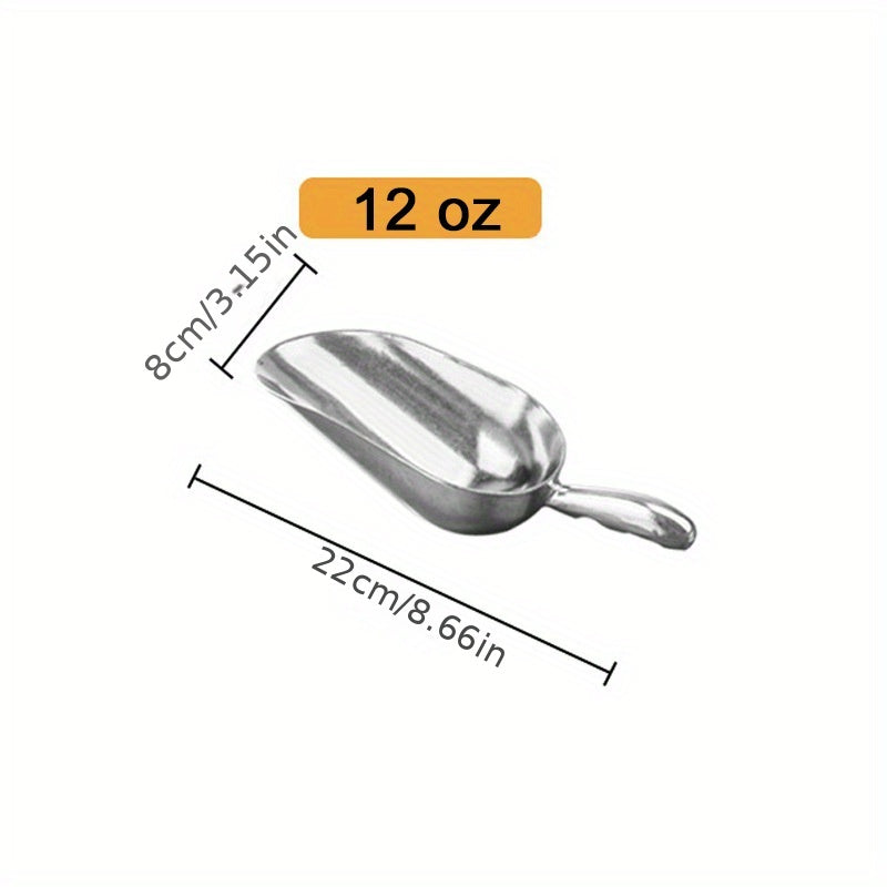 Aluminum Alloy Ice Scoop Kitchen Shovel Tea Flour Coffee Bean Food Scooper