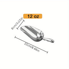 Aluminum Alloy Ice Scoop Kitchen Shovel Tea Flour Coffee Bean Food Scooper