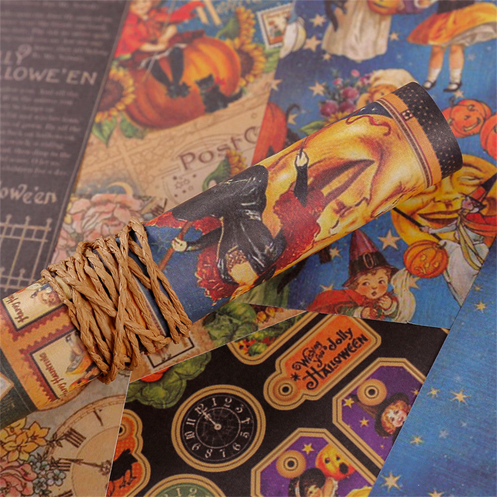 Large Fantasy Halloween Stickers for Kids' Projects