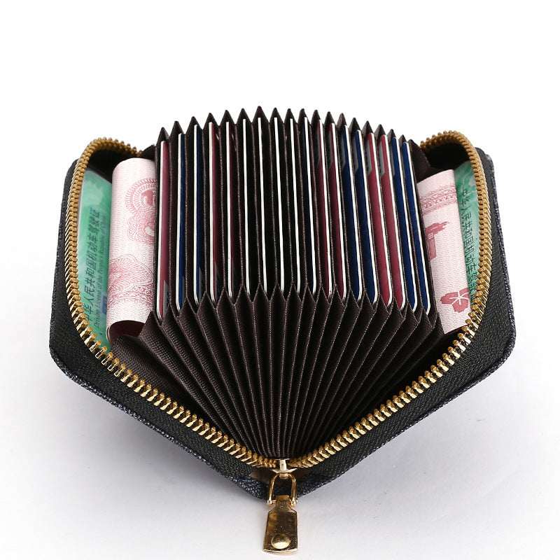 Card Slots Card Holder Portable Wallet & Coin Purse