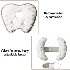Organic Baby Travel Pillow for Stroller Car Seat Soft Neck Pillow for Toddler