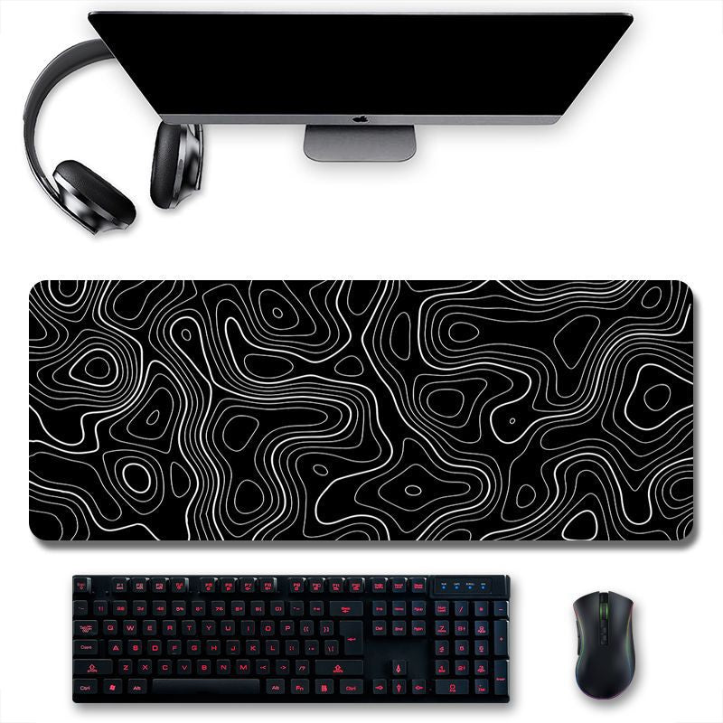 Large Gaming Desk Pad + Mouse Pad for E-sports