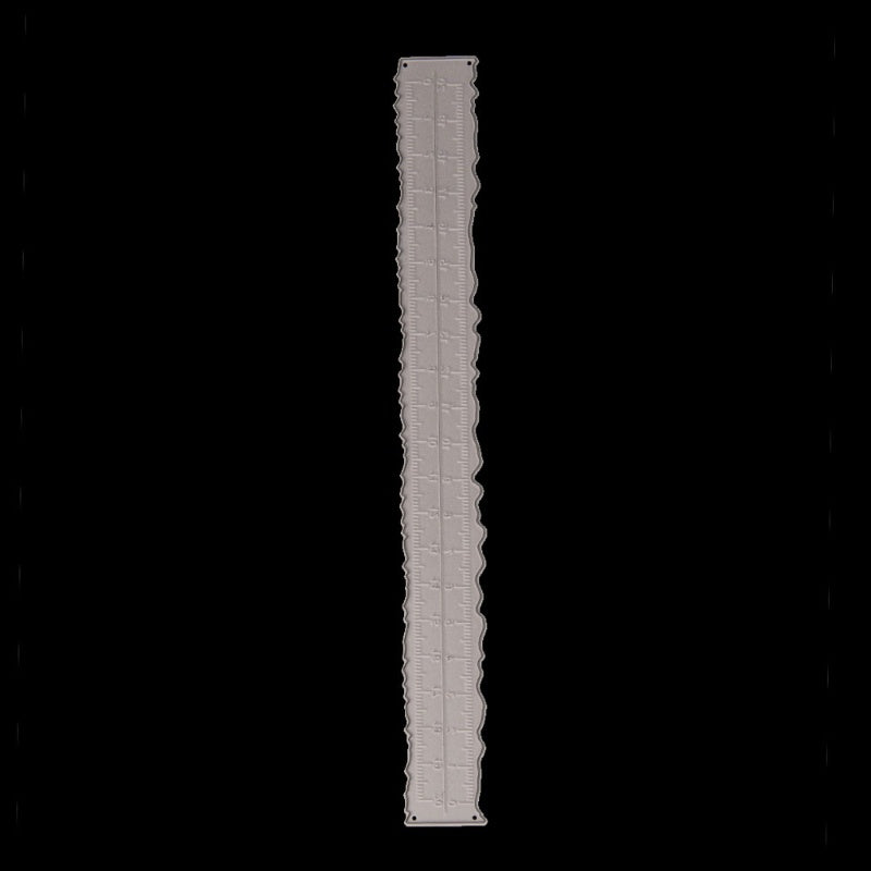 1pc Ruler Metal Cutting Die Stencil for Card Making DIY Scrapbooking