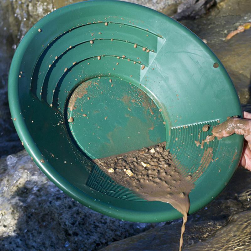 Plastic Nugget Mining Pan - Uncover Your Fortune