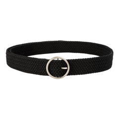 Canvas Woven Elastic Belt for Climbing Work Jeans Unisex