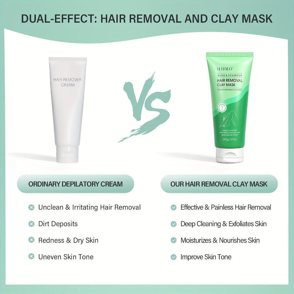Aloe Hair Removal Cream For Men And Women Painless Hair Remover Moisturizing