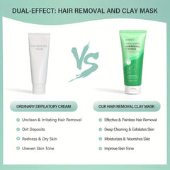 Aloe Hair Removal Cream For Men And Women Painless Hair Remover Moisturizing