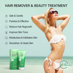 Aloe Hair Removal Cream For Men And Women Painless Hair Remover Moisturizing