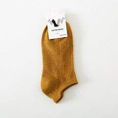 Solid Socks Soft & Lightweight Low Cut Ankle Socks Women's