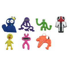 7PCS Cartoon Shoe Charms For Bubble Slides Sandals Bracelet