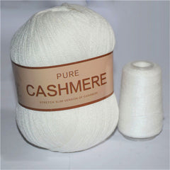 Mongolian Cashmere Yarn Crochet Hand knitted Wool Yarn 70g 98 Cashmere