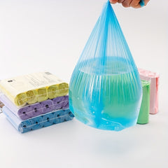 5Roll Pack 75 Disposable Trash Bags Home Kitchen Office Restaurant Cleaning