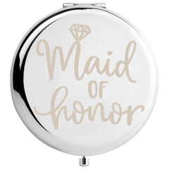 Bride Tribe Compact Mirror Bridesmaid Wedding Gift