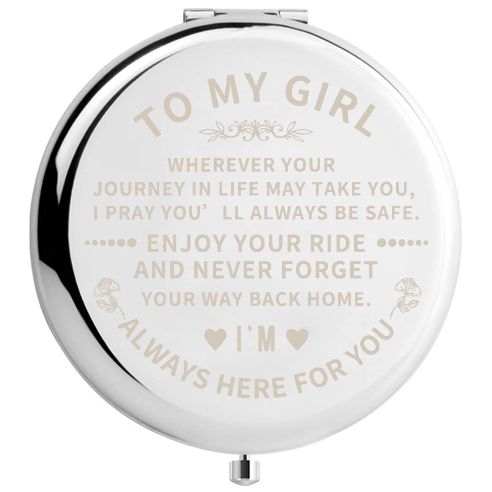 Bride Tribe Compact Mirror Bridesmaid Wedding Gift