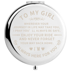Bride Tribe Compact Mirror Bridesmaid Wedding Gift