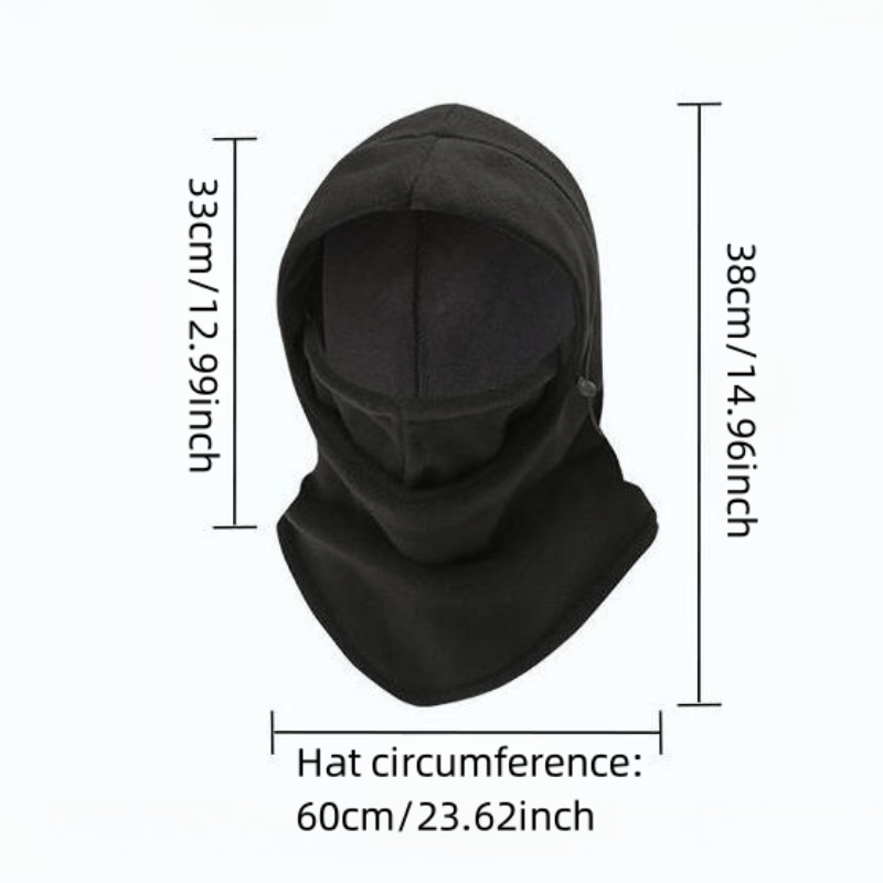 Winter Windproof Hooded Balaclava Face Warm Hat For Sports Bicycle Riding