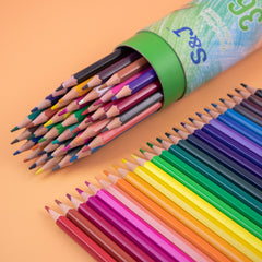 Colored Pencil Set Student Painting Supplies Art 48 Colors Oily Painting