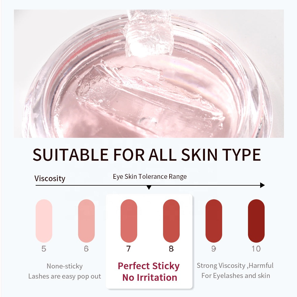 Lash Lift Glue Balm Honey Peach Flavored for Lash Perm Kit