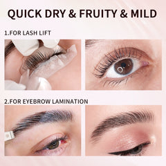 Lash Lift Glue Balm Honey Peach Flavored for Lash Perm Kit