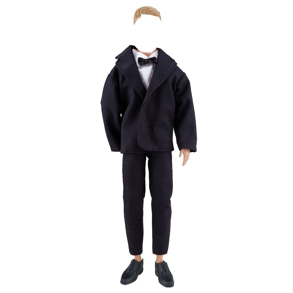 Wedding Dress and Suit for 1/6 Dolls, Doll Accessories