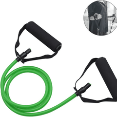 Elastic Resistance Bands With Handles for Home Workouts