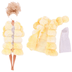 Doll Clothes Party Dress Wedding Evening Outfit DIY No Doll