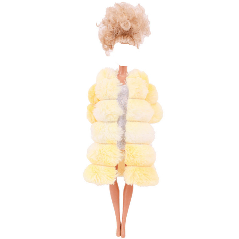 Doll Clothes Party Dress Wedding Evening Outfit DIY No Doll