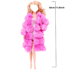 Doll Clothes Party Dress Wedding Evening Outfit DIY No Doll