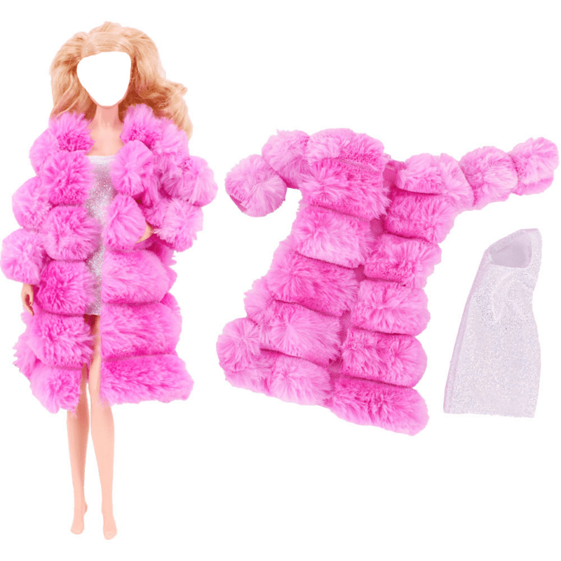 Doll Clothes Party Dress Wedding Evening Outfit DIY No Doll