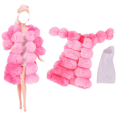 Doll Clothes Party Dress Wedding Evening Outfit DIY No Doll
