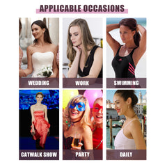 Invisible Adhesive Breast Petals For Secure Coverage