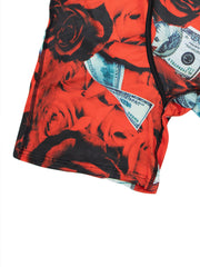 Men's Vintage Rose Boxer High Stretch Comfort