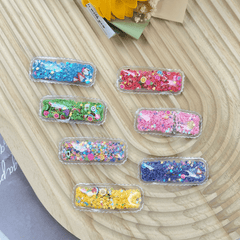 20pcs Colorful Fruit Clips DIY Hair Accessories Hair Clips PVC Sequins