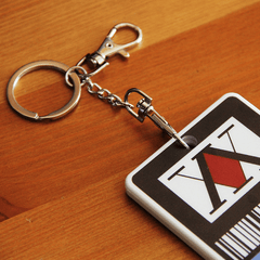 Anime Card Holder Pendant Keychains