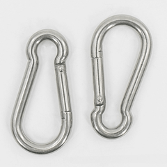 5pcs Stainless Steel Carabiners for Camping and Hiking