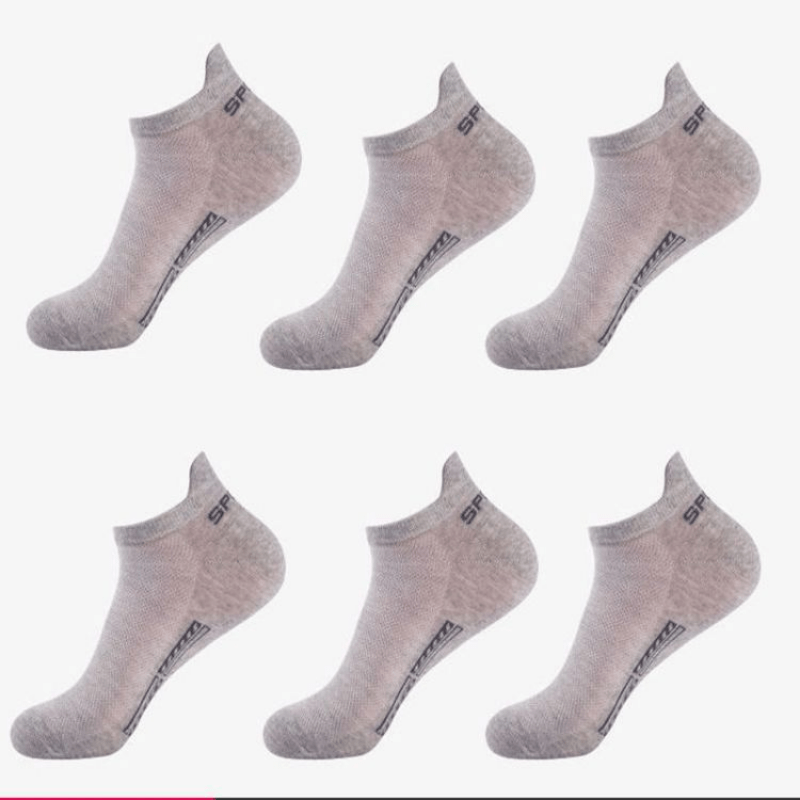 Men's Solid Liner Anklets Socks Soft Breathable Sweat Absorbent Outdoor Wear