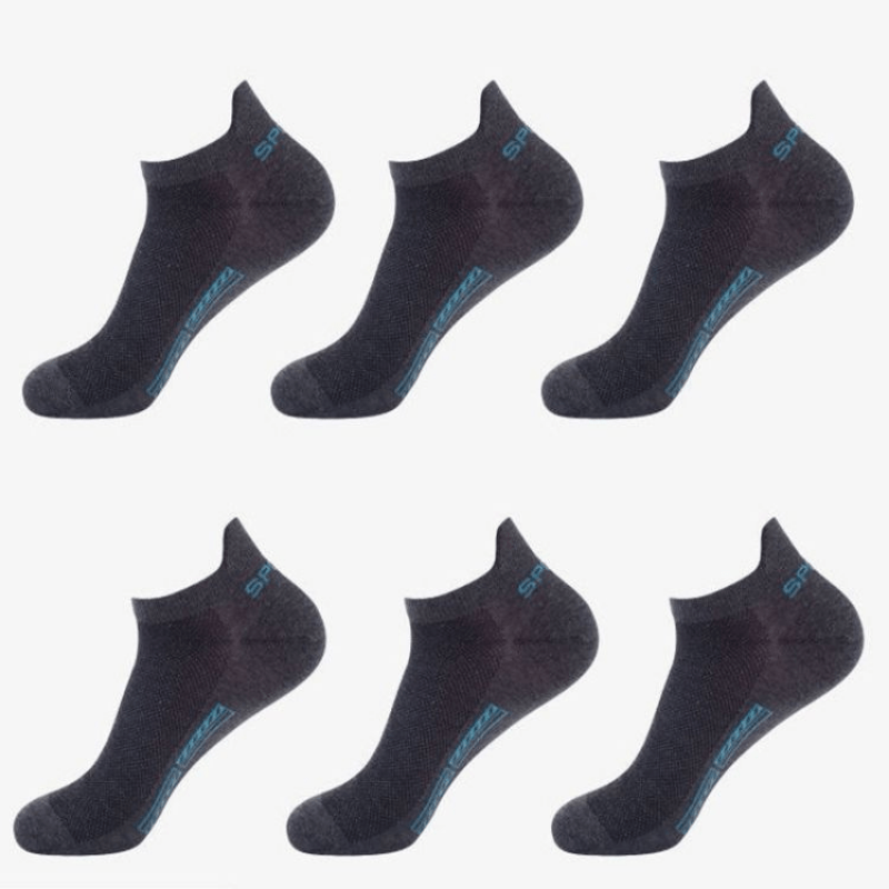 Men's Solid Liner Anklets Socks Soft Breathable Sweat Absorbent Outdoor Wear