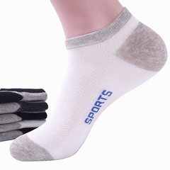Men's Solid Liner Anklets Socks Soft Breathable Sweat Absorbent Outdoor Wear