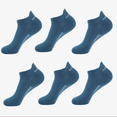 Men's Solid Liner Anklets Socks Soft Breathable Sweat Absorbent Outdoor Wear