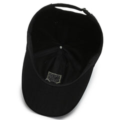 Unisex Camouflage Baseball Cap with Letter Embroidery for Outdoor Sport