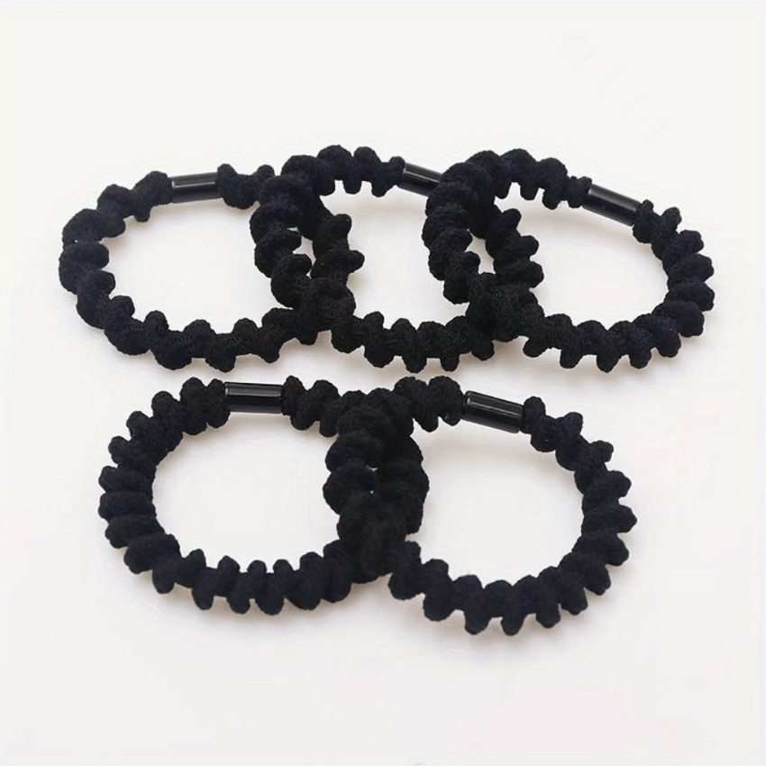 5pcs Braided Hair Rope Elastic Hair Tie Style Hair Accessories For Girls