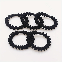 5pcs Braided Hair Rope Elastic Hair Tie Style Hair Accessories For Girls