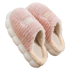 Cozy House Slippers Anti skid Slip on Shoes Indoor Winter Shoes