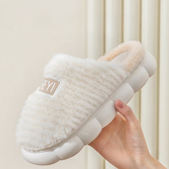 Cozy House Slippers Anti skid Slip on Shoes Indoor Winter Shoes