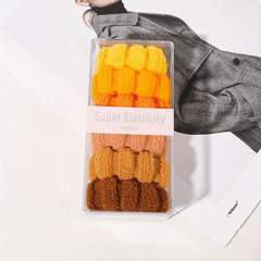 6pcs Wide Hair Tie Retro Elastic Hair Bands Hair Accessories For Girls